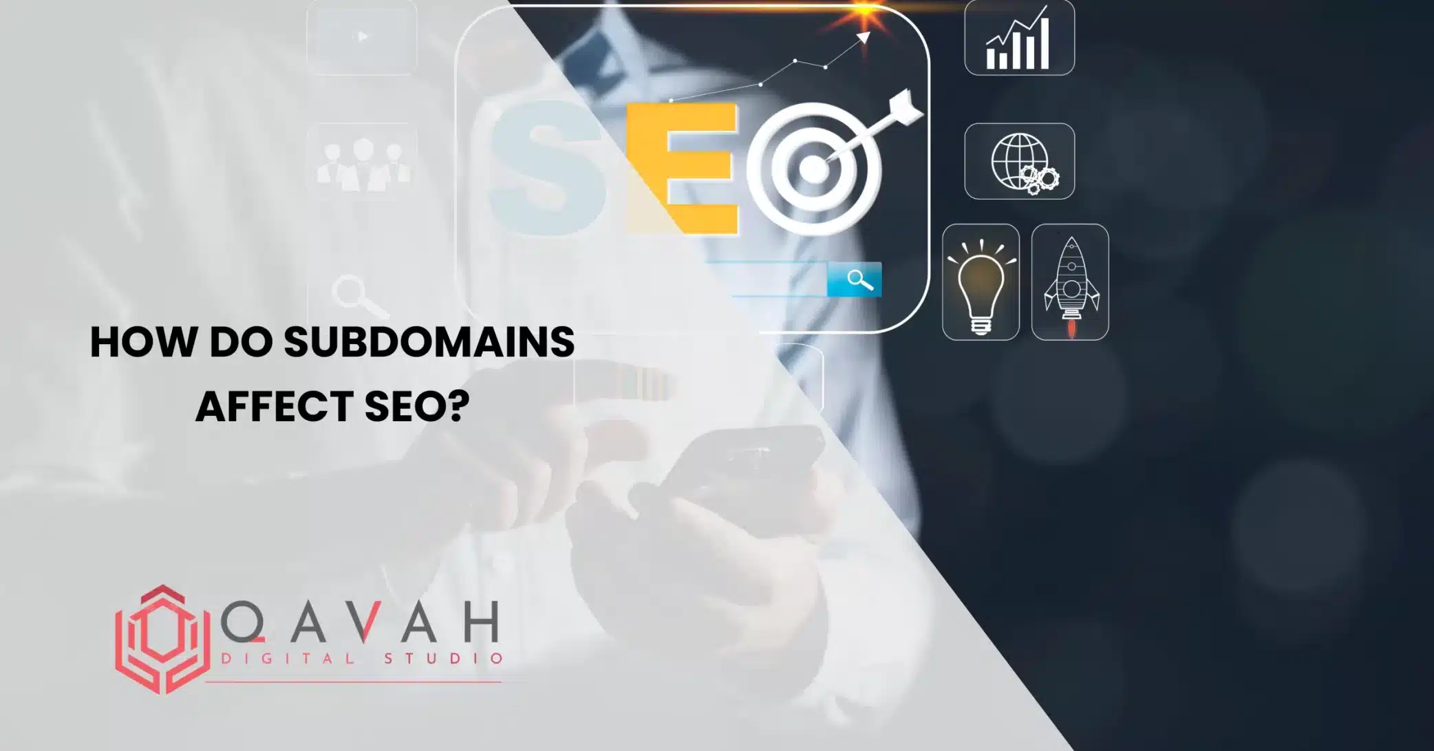 How do subdomains affect SEO